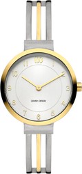 Reloj Danish Design Mujer Q1277IV75 Bicolor Plateado Dorado