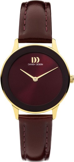 Reloj Danish Design Mujer Q1288IV27 Piel Burdeos