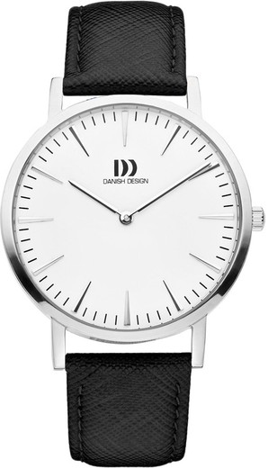 Reloj Danish Design Unisex Q1235IQ10 Piel Negro