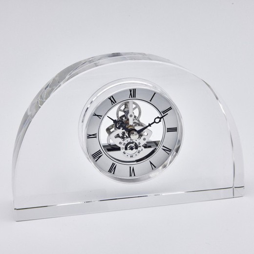 Reloj Decorativo Media Luna Cristal GA5003 13,5x20cm