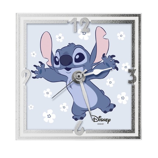 Reloj Despertador Disney 13x13cm D783 Lilo & Stitch