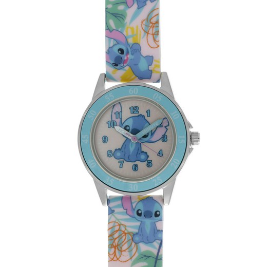 Reloj Disney Infantil LAS9011 Sport Blanca Stitch