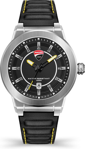 Reloj Ducati Hombre DTWGB2019301 Piel Negro