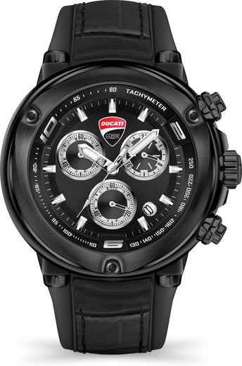 Reloj Ducati Hombre DTWGO2018801 Piel Negro