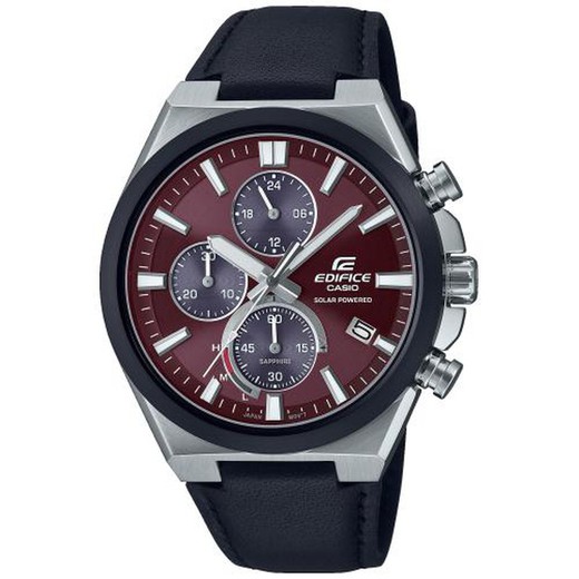 Reloj Edifice Casio EFS-S630BL-5AVUEF Piel Negro