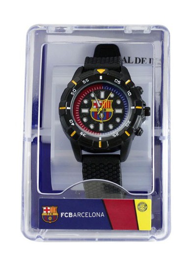 Reloj FC Barcelona Cadete 7001352 Negro Sport