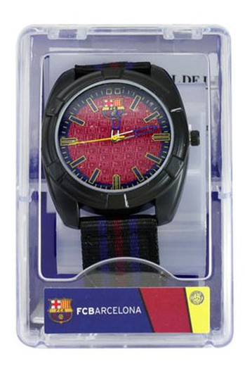 Ανδρικό ρολόι FC Barcelona 7001368 Red Nylon