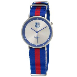 Reloj FC Barcelona Hombre 7004108 Nylon Azul Rojo