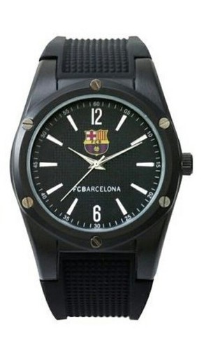 FC Barcelona Ανδρικό ρολόι 744033 Black Sport