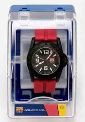 Zegarek dziecięcy FC Barcelona 7001180 Czerwony Sport