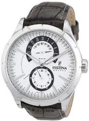 Festina Herrenuhr F16573/2 braunes Leder