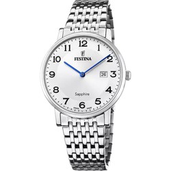 Festina Herrenuhr F20018/4 Stahl