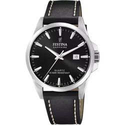 Reloj Festina Hombre F20025/4  Piel Negro