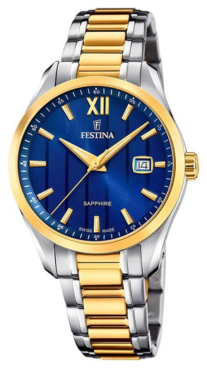 Rellotge Festina Home F20027/2 Acer Bicolor Daurat