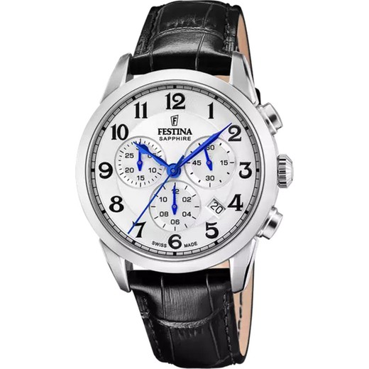 Rellotge Festina Home F20041/1 Pell Negre