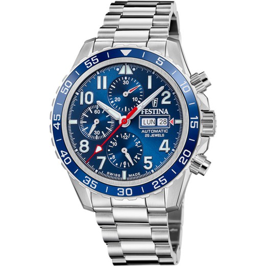 Reloj Festina Hombre F20055/3 Acero Automático