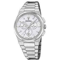 Reloj Festina Hombre F20059/1 Acero Swiss Made