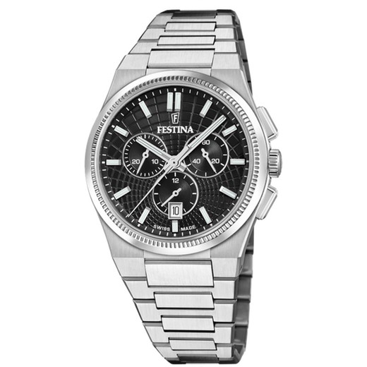 Reloj Festina Hombre F20059/4 Acero Swiss Made