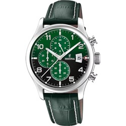 Reloj Festina Hombre F20375/8 Piel Verde