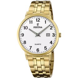 Reloj Festina Hombre F20513/1 Acero Dorado