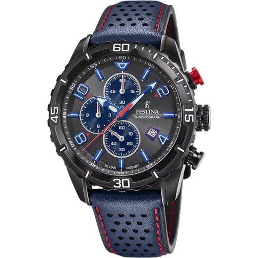 Rellotge Festina Home F20519/3 Pell Blau