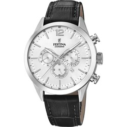 Rellotge Festina Home F20542/1 Pell Negre