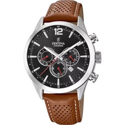 Rellotge Festina Home F20542/6 Pell Marró