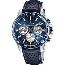 Montre Homme Festina F20561/2 Cuir Bleu