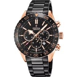 Reloj Festina Hombre F20578/1 Cerámica Acero Negro