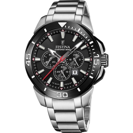 Reloj Festina Hombre F20641/D Acero Chrono Bike