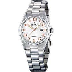 Relógio Festina Feminino F16375/7 Aço