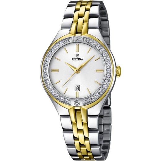 Reloj Festina Mujer F16868/1 Acero Bicolor Dorado Mademoiselle