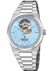 Reloj Festina Mujer F20054/4 Acero Automático Swiss Made