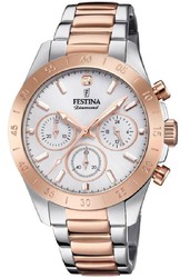 Reloj Festina Mujer F20398/1 Acero Bicolor Rosado