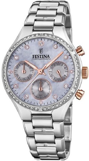 Festina dameshorloge F20401/3 staal