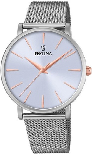 Orologio Donna Festina F20475/3 Acciaio Mat