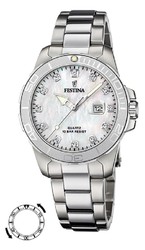 Festina Γυναικείο Ρολόι F20503/1 Ατσάλι