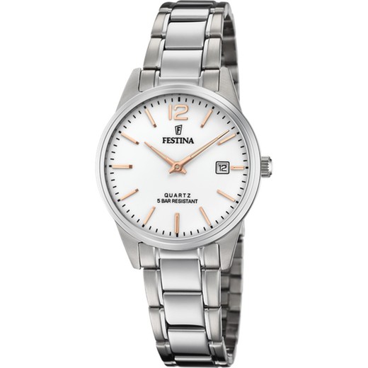 Relógio Festina Feminino F20509/2 Aço