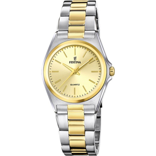 Reloj Festina Mujer F20556/3 Bicolor Dorado