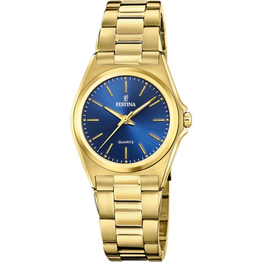 Festina Women's Watch F20557/4 Gold Steel