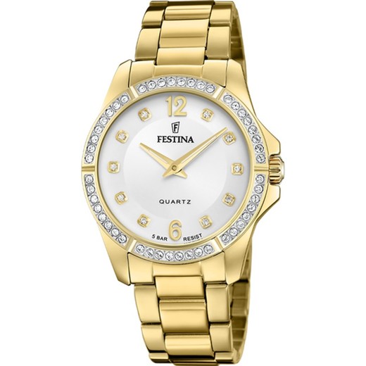 Reloj Festina Mujer F20596/1 Acero Bicolor Dorado Mademoiselle