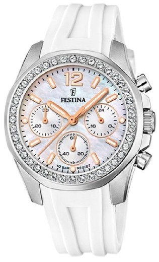 Festina Damklocka F20610/1 Sport Vit