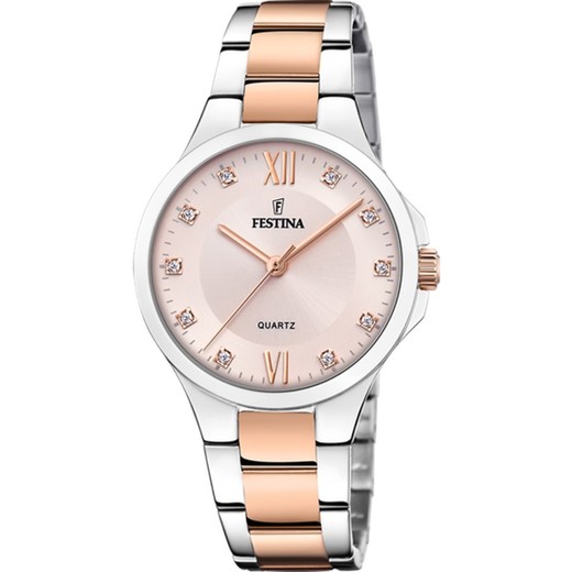 Reloj Festina Mujer F20612/2 Acero Bicolor Rosa Mademoiselle