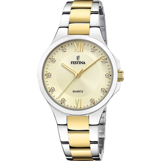 Reloj Festina Mujer F20618/1 Acero Bicolor Dorado Mademoiselle