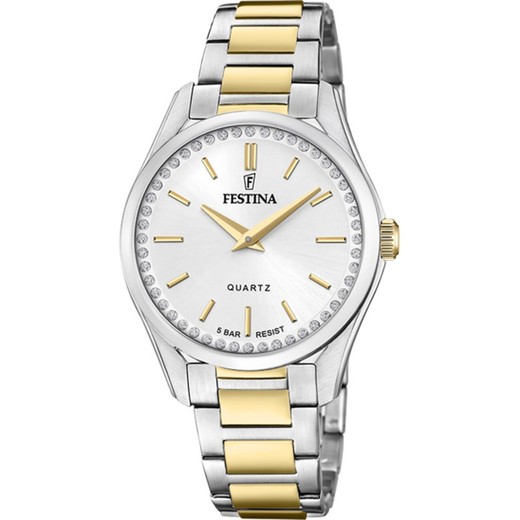 Reloj Festina Mujer F20619/1 Acero Bicolor Dorado Mademoiselle