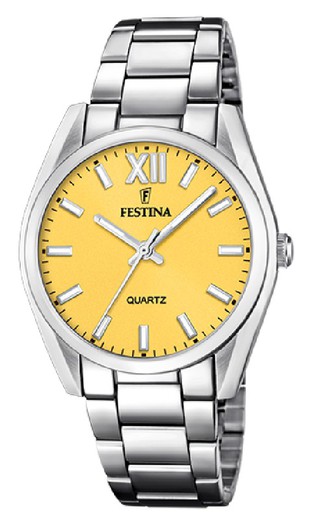 Relógio Festina Feminino F20622/G Aço