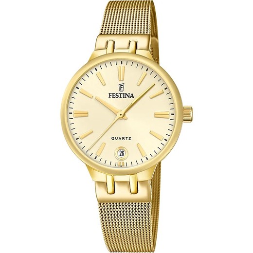 Reloj Festina Mujer F20713/2 Dorado Mademoiselle