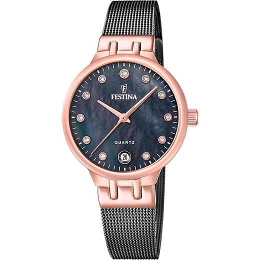 Reloj Festina Mujer F20717/2 Acero Bicolor Rosa Mademoiselle