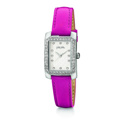 Reloj Folli Follie Mujer WF13A053SSS Piel Rosa