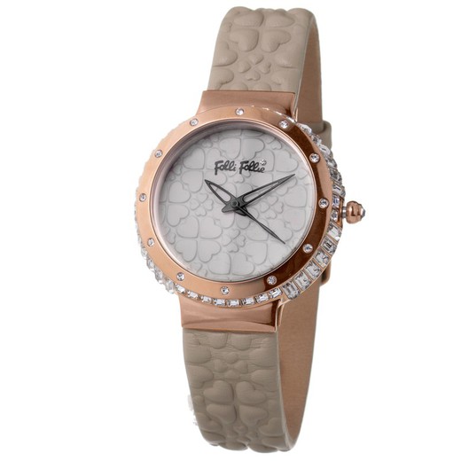 Reloj Folli Follie Mujer WF13B032SPI Piel Gris